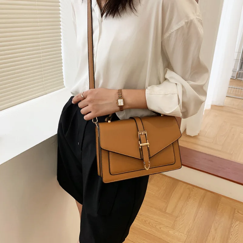 New Casual Women's Bag Fashion All-in-one Shoulder Bag Crossbody Bag Simple Multi-purpose Textured Women's Handbag 2023