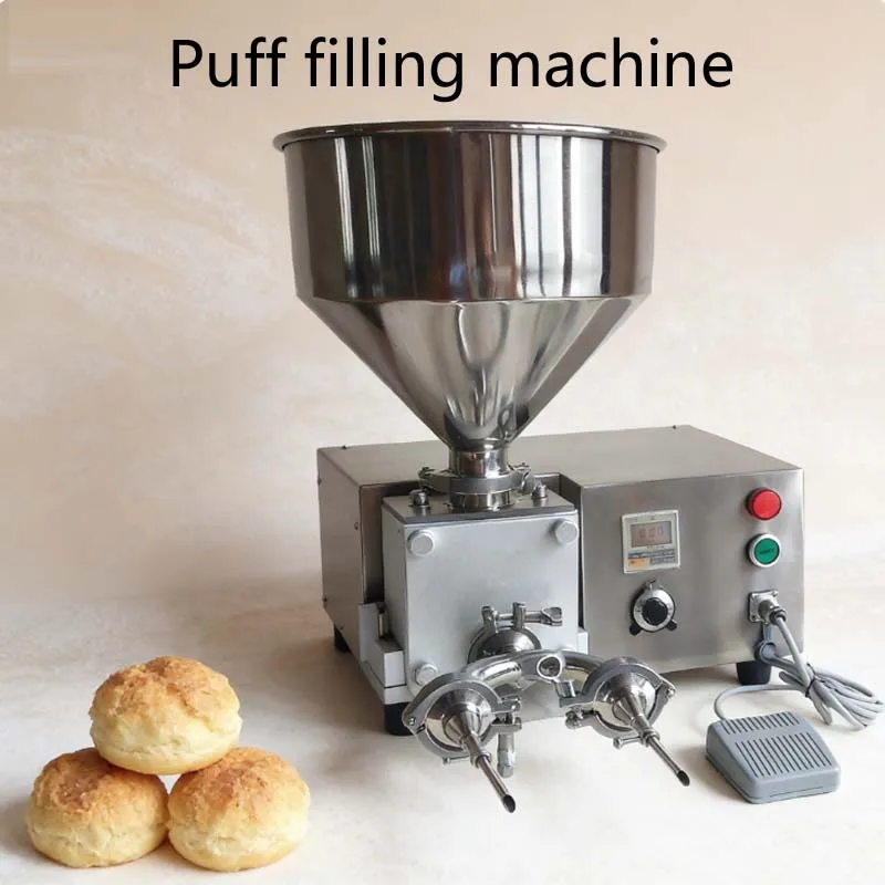 

Машина для инъекционного нанесения крема и джема, оборудование для дозирования начинки в хлеб, сменные насадки