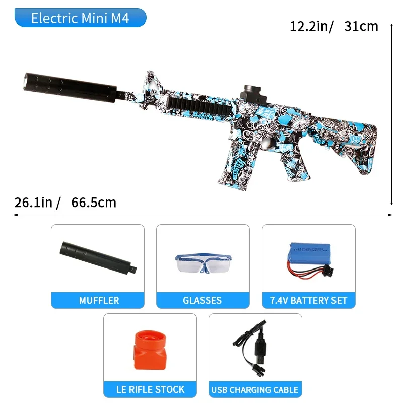 Automatyczne strzelanie pistolet zabawkowy Splash, seria elektryczna, strzelanka dalekiego zasięgu, strzelanki na świeżym powietrzu, prezenty