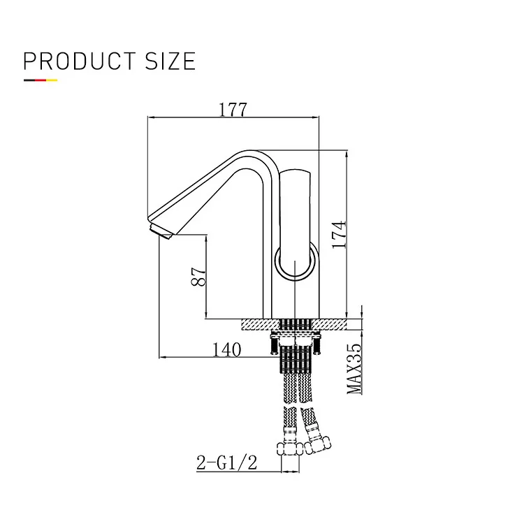 High Quality And Low Price Brass Gold Deck Mounted Bathroom Faucet Bathtubs Shower Mixer Faucet