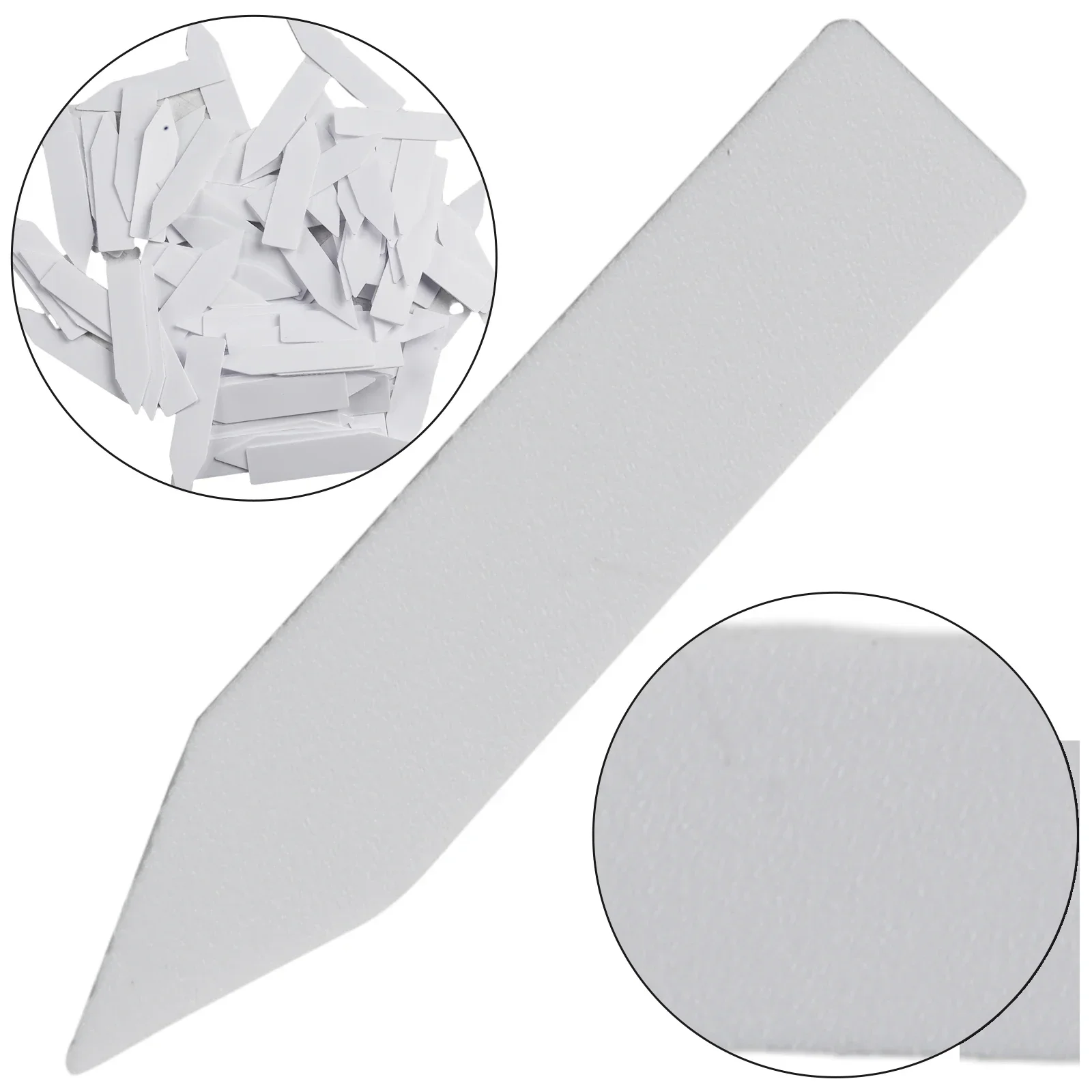 Brand New Waterproof Easily Cleaned High Quality Plant Tags Plant Labels Tags Outdoor Living Plastic 100 PCS 5*1cm - Detail 1