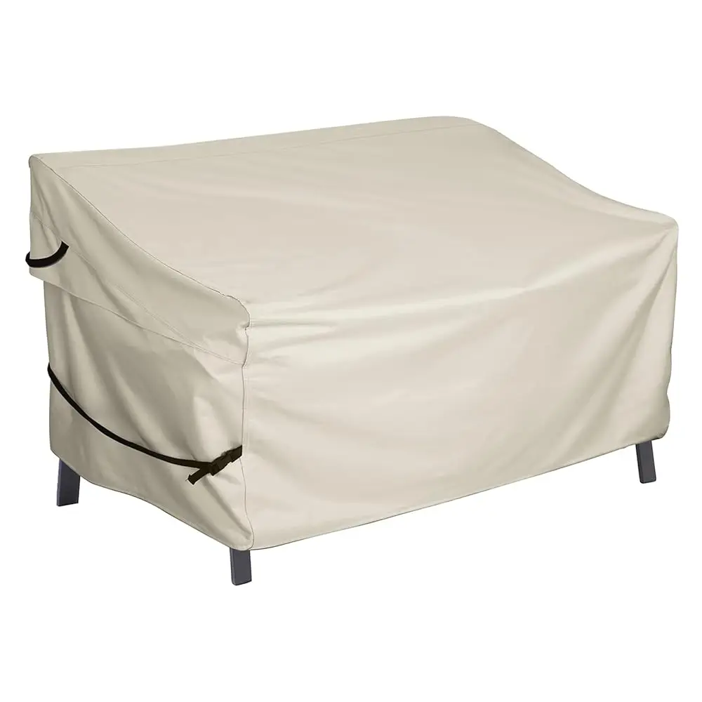 

Waterproof Outdoor Deep Seat Sofa Cover –Patio Furniture Couch Cover 92W X 40D X 35H H, Beige