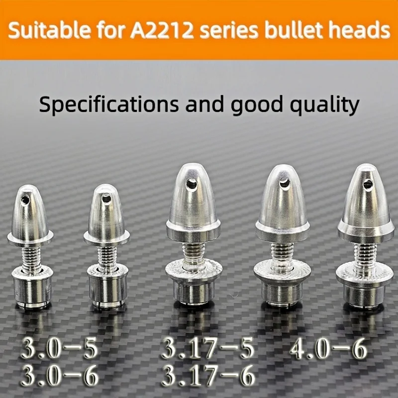 

3-5/3,17-5/3-6/3,17-6/4-6/5-8 мм адаптер для пулевого пропеллера, бесщеточные детали и аксессуары для радиоуправляемых самолетов для LangYu Xxd Silver Swallow