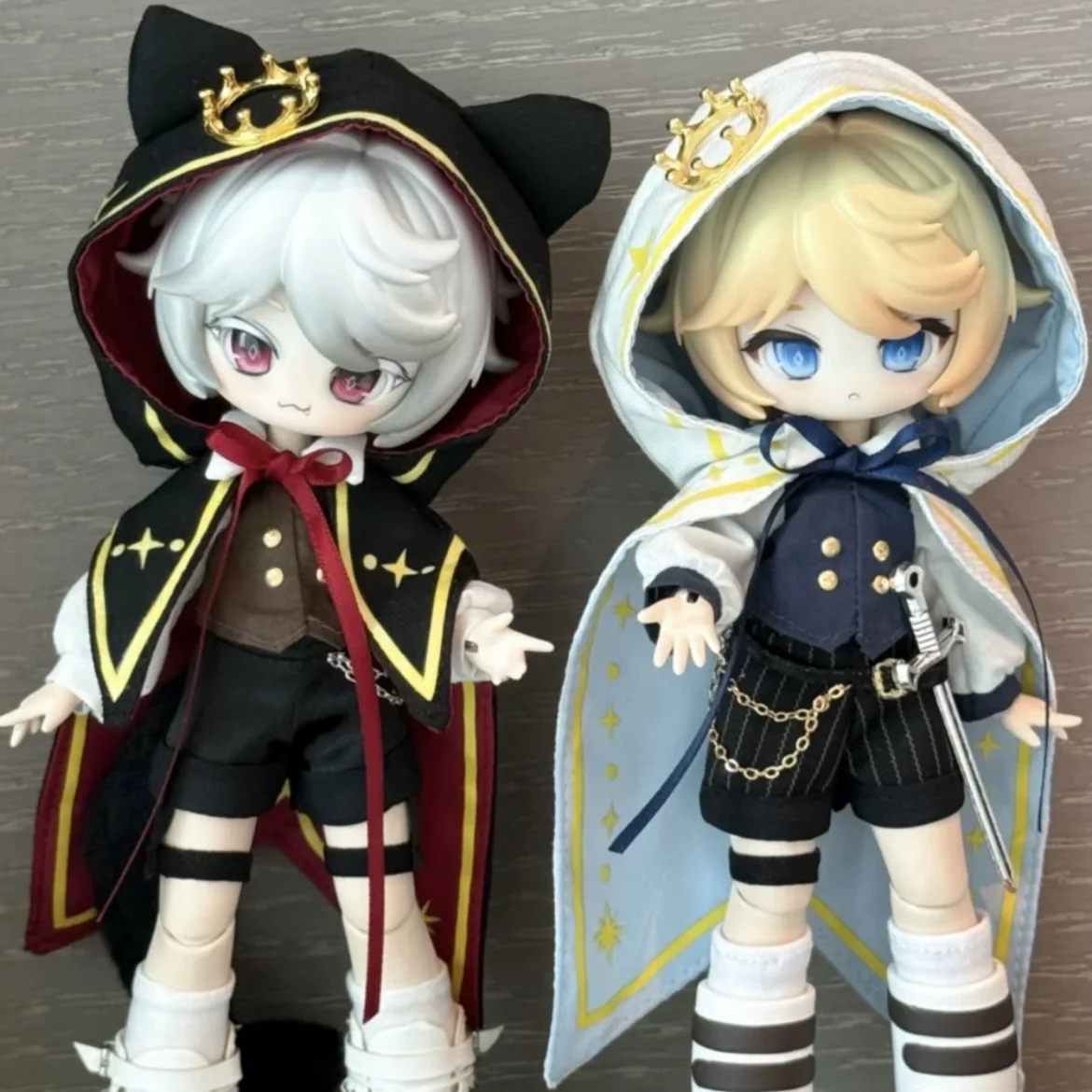 정품 신상 시크릿 렐름 투어 12 포인트 BJD 블라인드 박스 액션 피규어 트렌디 장난감 데스크탑 장식 인형 생일 선물