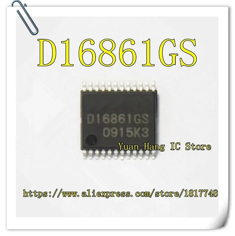 10PCS/LOT UPD16861GS D16861GS D16861 SSOP24 Auto ignition chip