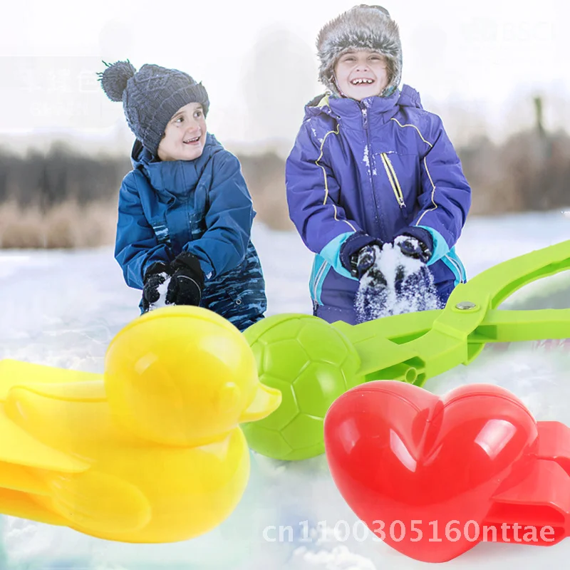 Brinquedo de luta de bola de neve das crianças inverno ao ar livre neve jogar conjunto de ferramentas de combinação de areia plástico divertido playset interativo para crianças 4-6