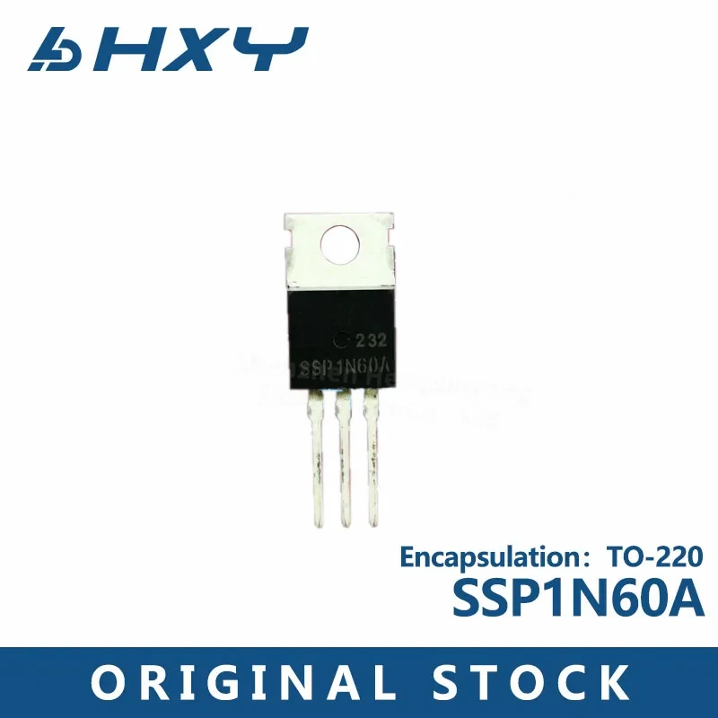 10PCS SSP1N60A N channel, MOS FET 1A/600V SSP