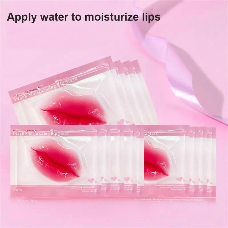 Skin Care Crystal Collagen Lip Mask ลดริ้วรอยที่มีประสิทธิภาพริ้วรอยสําหรับริมฝีปาก Lip Plumping Anti Aging