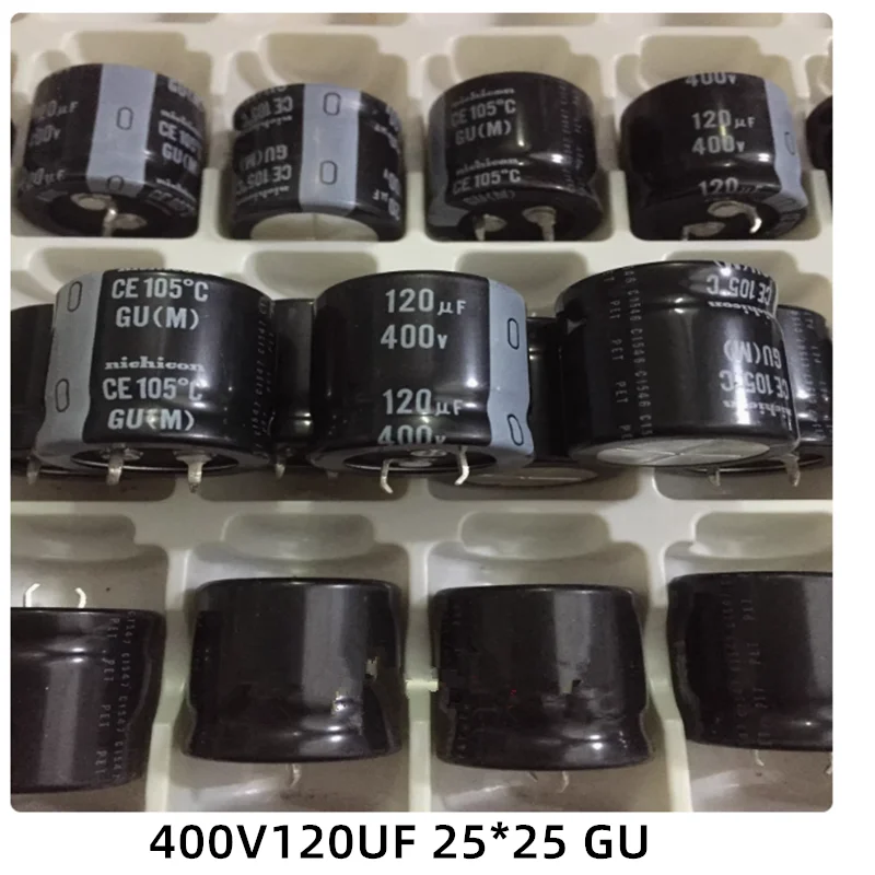 1 قطعة 400V 120 فائق التوهج 1200 فائق التوهج مُكثَّف كهربائيًا