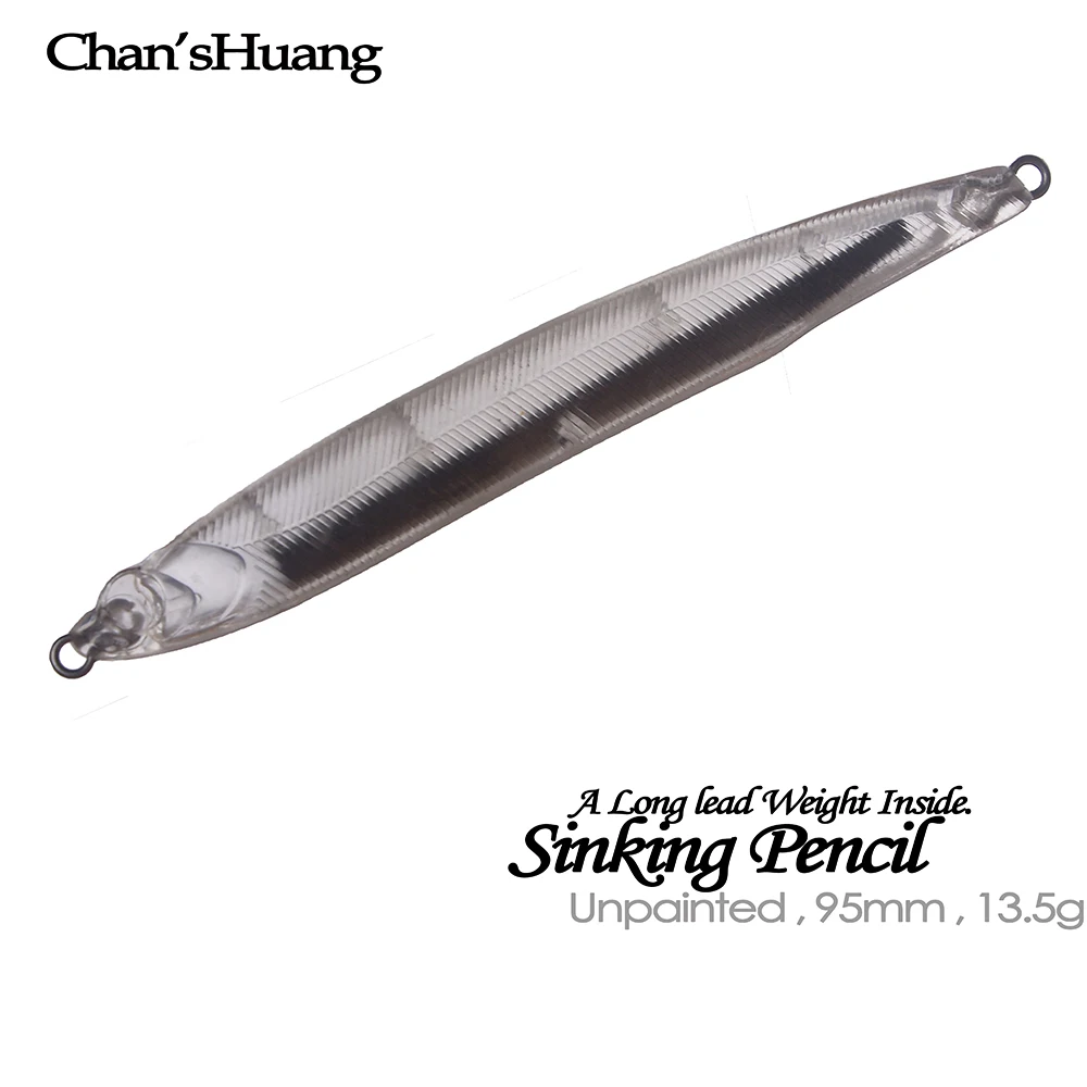 Señuelos Lápiz Hundible Chan’sHuang 95mm – Vinilo para Pintar