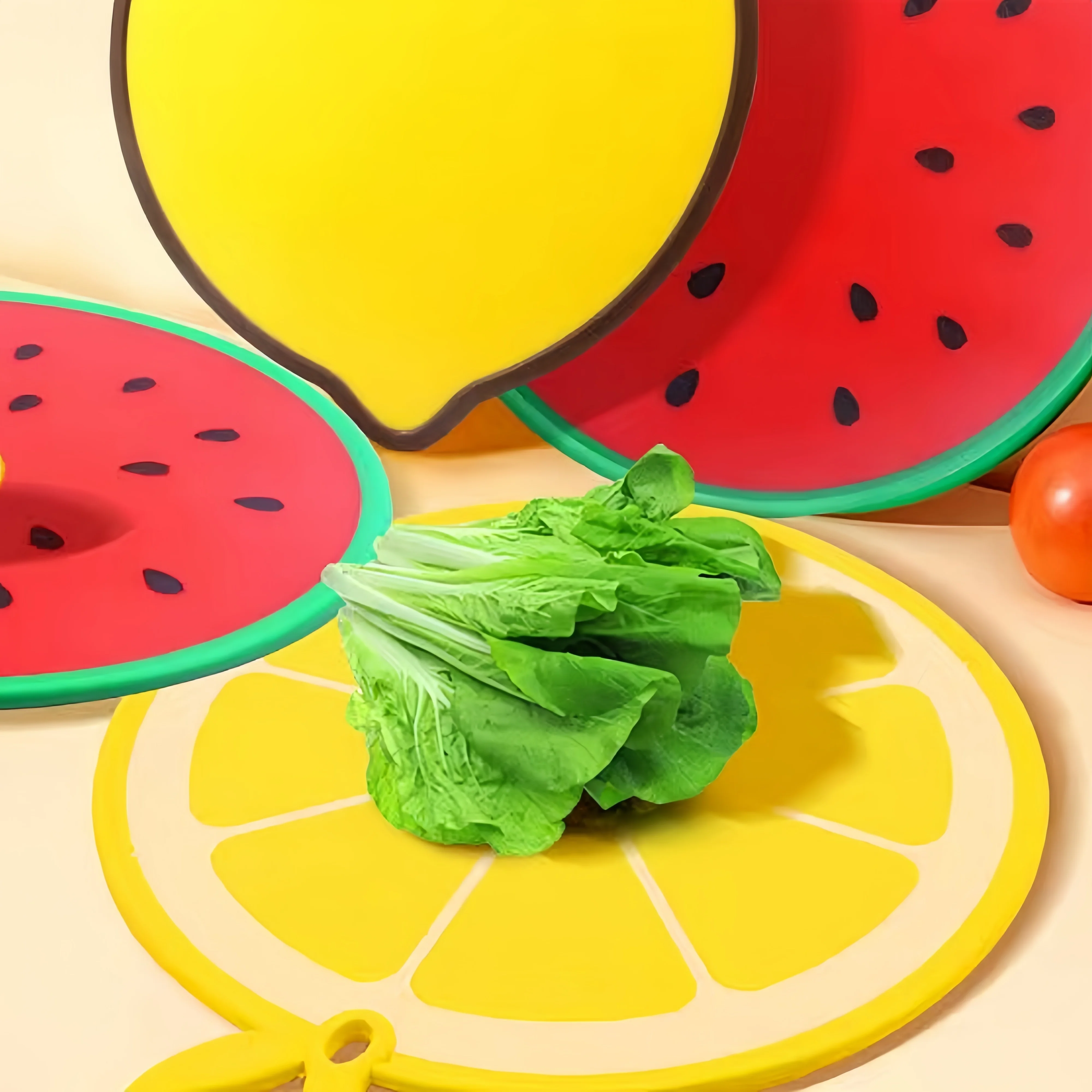 

Kitchen Creative Fruit Shape Food Cutting Block Slice Vegetables Chopping Boards Plastic Cutting Board Household Kitchen Tools