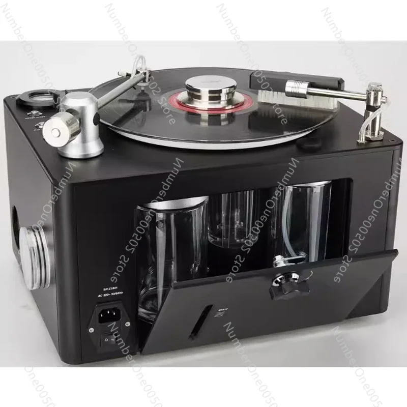Washing vinyl records Washing machine H01 vinyl dishwasher is efficient and does not hurt records