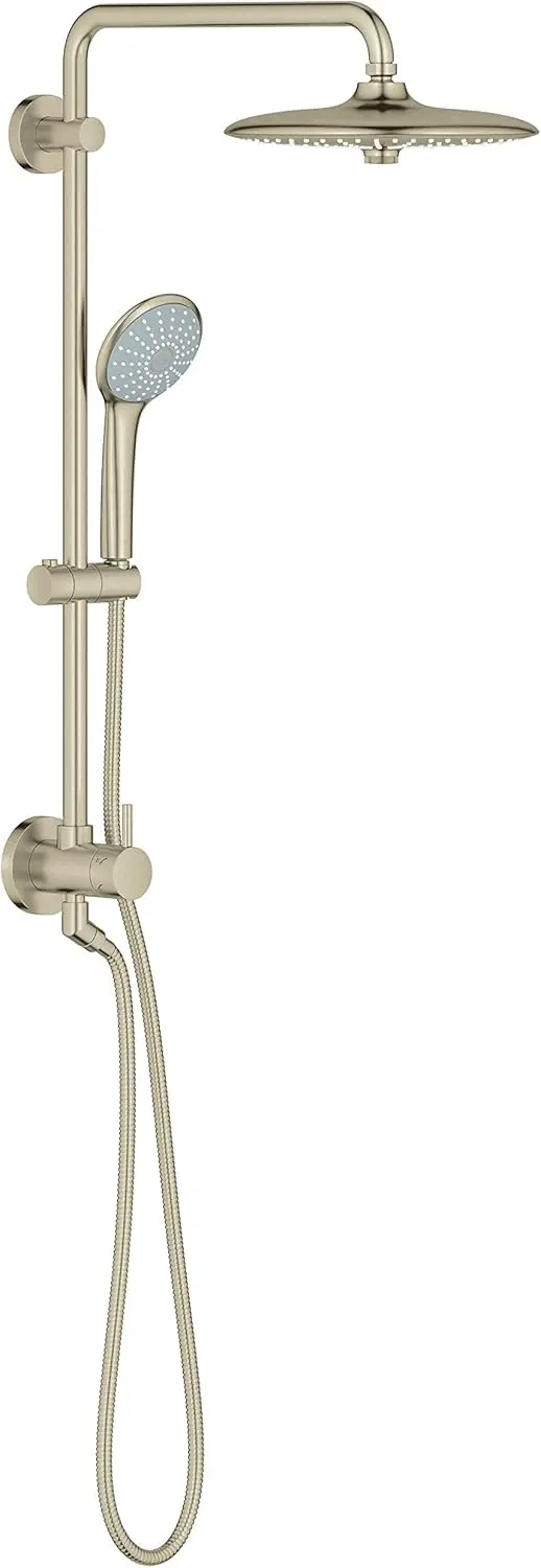 GROHE 27867EN1 Retro-Fit Euphoria 25 Inch Shower System, 2.5 GPM, Brushed Nickel