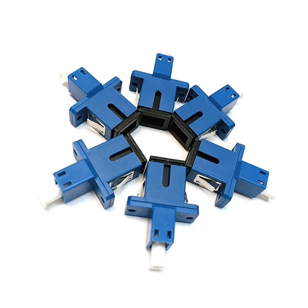 

5/10 fiber optic adapters LC-SC female hybrid fiber couplers SM fiber optic hybrid connectors FTTH fiber optic converters