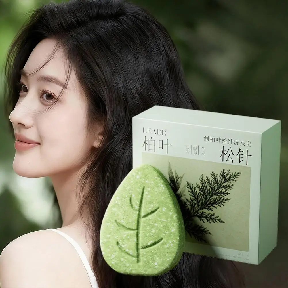 

Травяное мыло-шампунь Usman Grass с экстрактом Platycladus и Polygonum Multiflorum для контроля выпадения волос, очищения кожи головы и ухода за натуральными волосами.