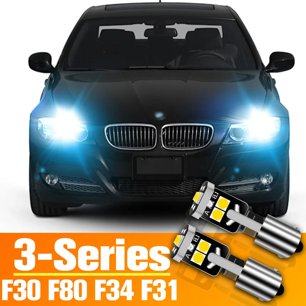 

2 шт. светодиодный парковочный фонарь для BMW 3 серии F30 F80 F34 F31, аксессуары, лампа 2011 2012 2013 2014 2015 2016 габаритная лампа