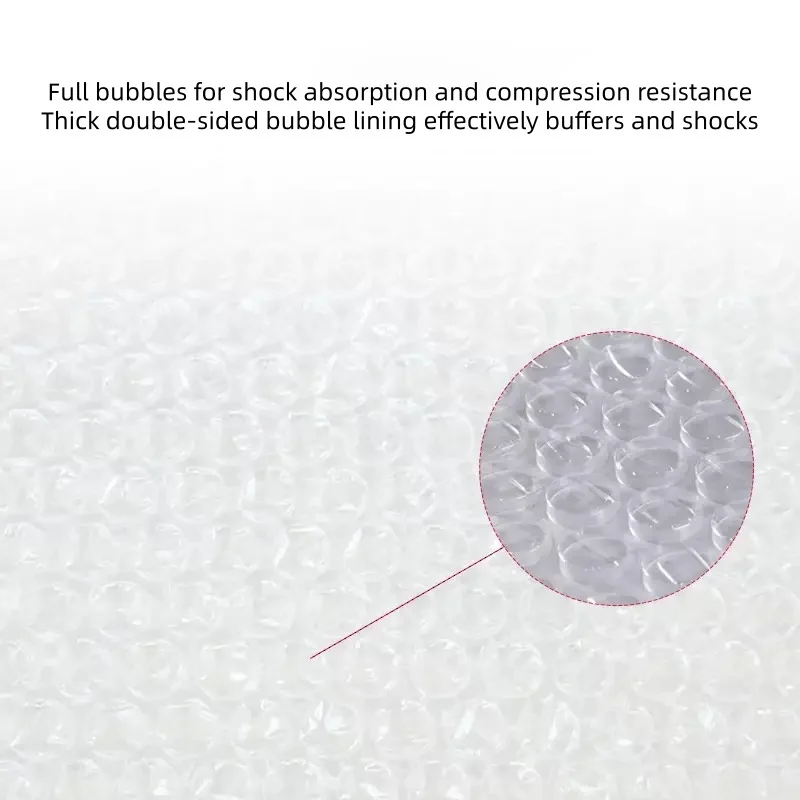 100 قطعة من مظاريف الفقاعات البيضاء مع تخزين الفقاعات وشرائط عزل ذاتية اللصق مضادة للتصادم للتغليف السريع