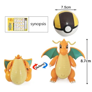 Set Kotak Pokemon Pokeball Mainan Saku Monster Pikachu ASH-Greninja Lucario Eevee Hadiah Mainan Model Figur Aksi Anime 12 pokemon xbox dengan penjualan terbaik - №