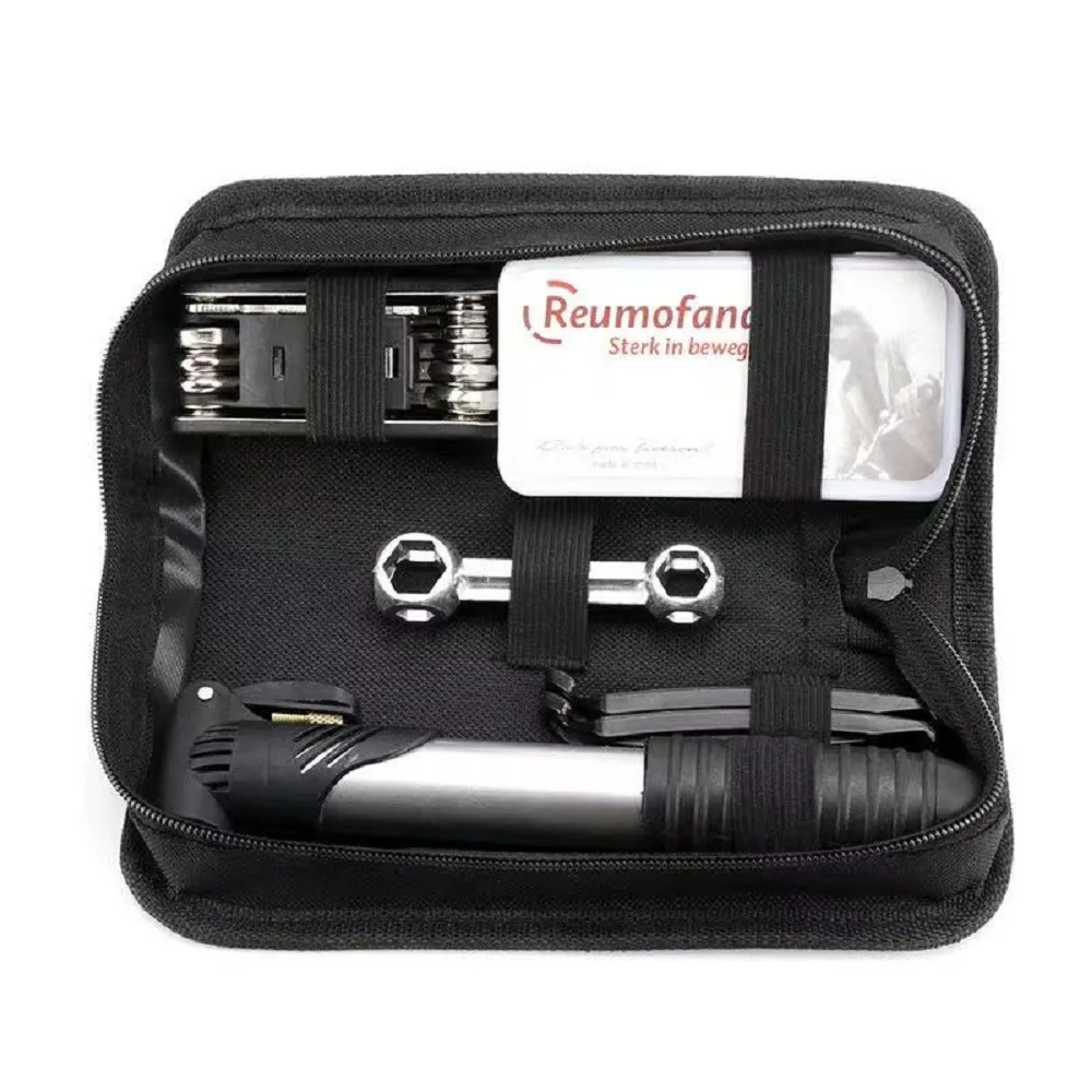 Bicycle Repair Kits Bag Pump Tire Patch Lever Outdoor Tool Cycling Road Bike Repair Kits Multifunctional Bicycle Repair Tools
