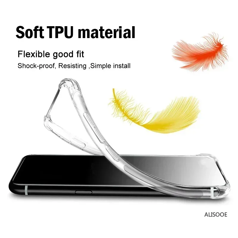 Transparent Funda for POCO X7 Pro 5G Case Ultra Thin HD Clear Soft Shockproof Cover for Xiaomi POCO X7 Pro 5G Capa