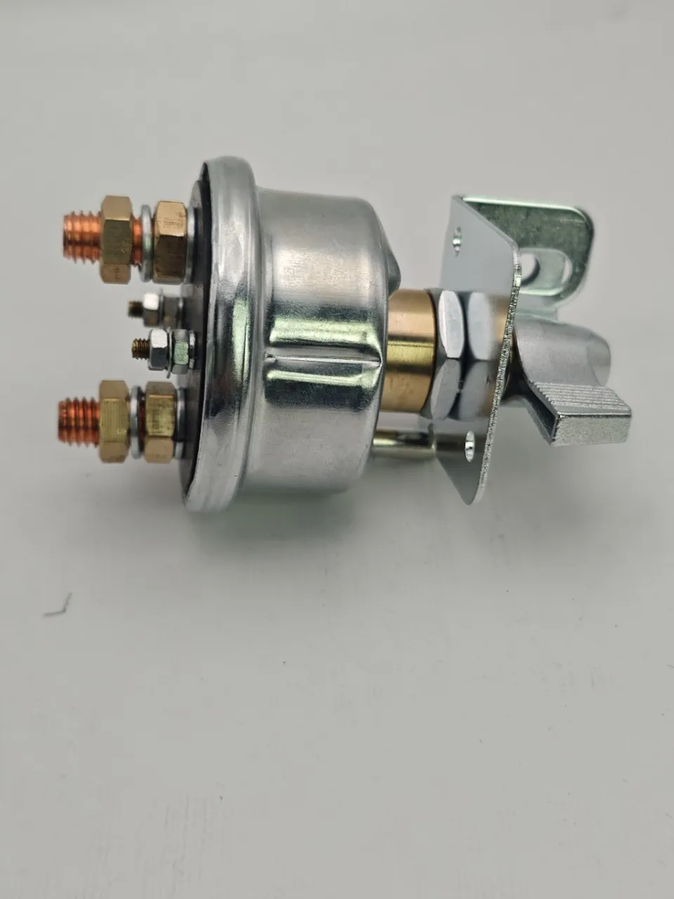Excavator Forklift Ship Power Off Switch With Lock Bracket Power Switch Metal Knob Battery Switch