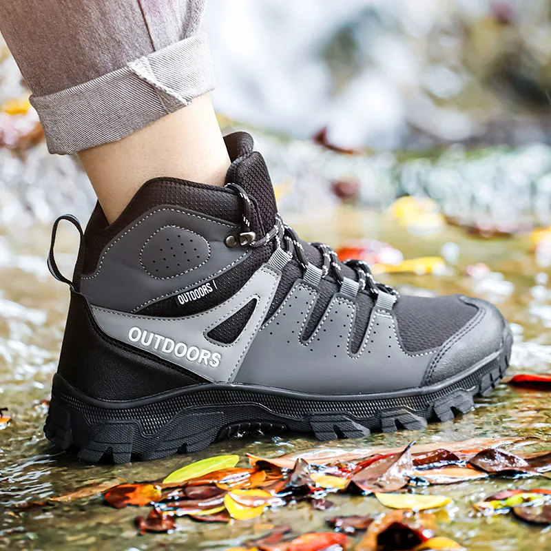 Outdoor Casual Walking Shoes Jogging Athletic Trainers Professional Wide Toe Sports Running Shoes Comfortable Cushioned Sneakers