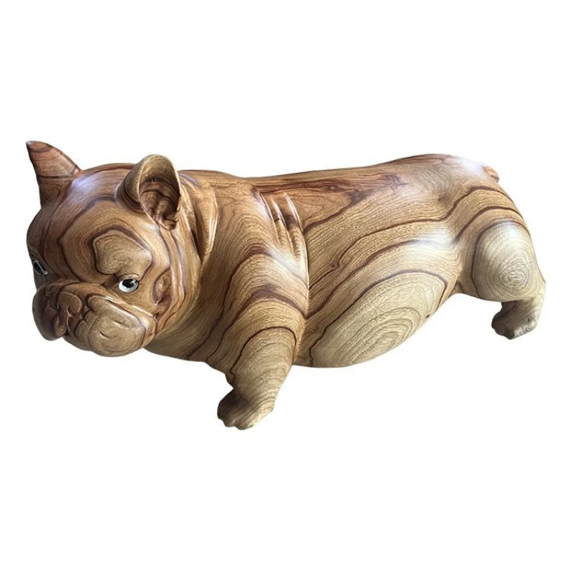 Wood carving Solid wood office Home living room ornament Handicraft gifts