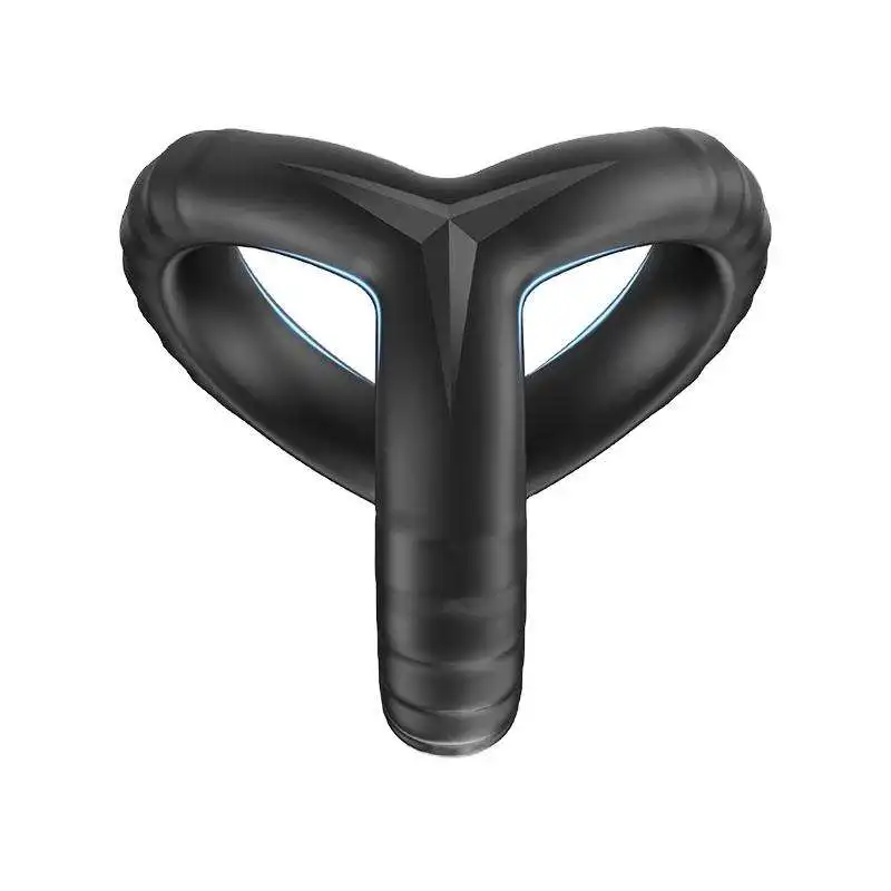 Medical grade silicone lock ring with open design for comfortable operation