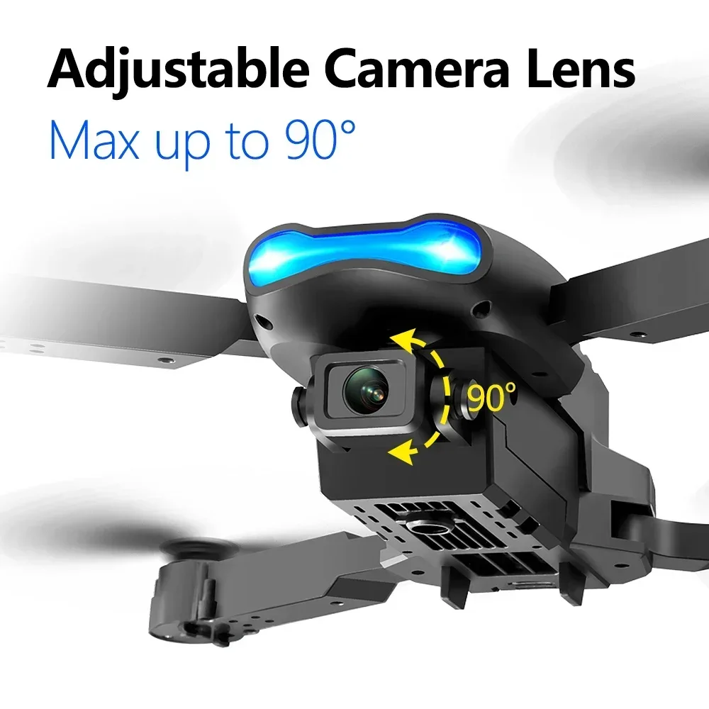 New One-click Drone E99 UAV 360 Degree Rotating Folding Mini Remote Control WiFi Aerial Photography Quadcopter Toy Helicopter