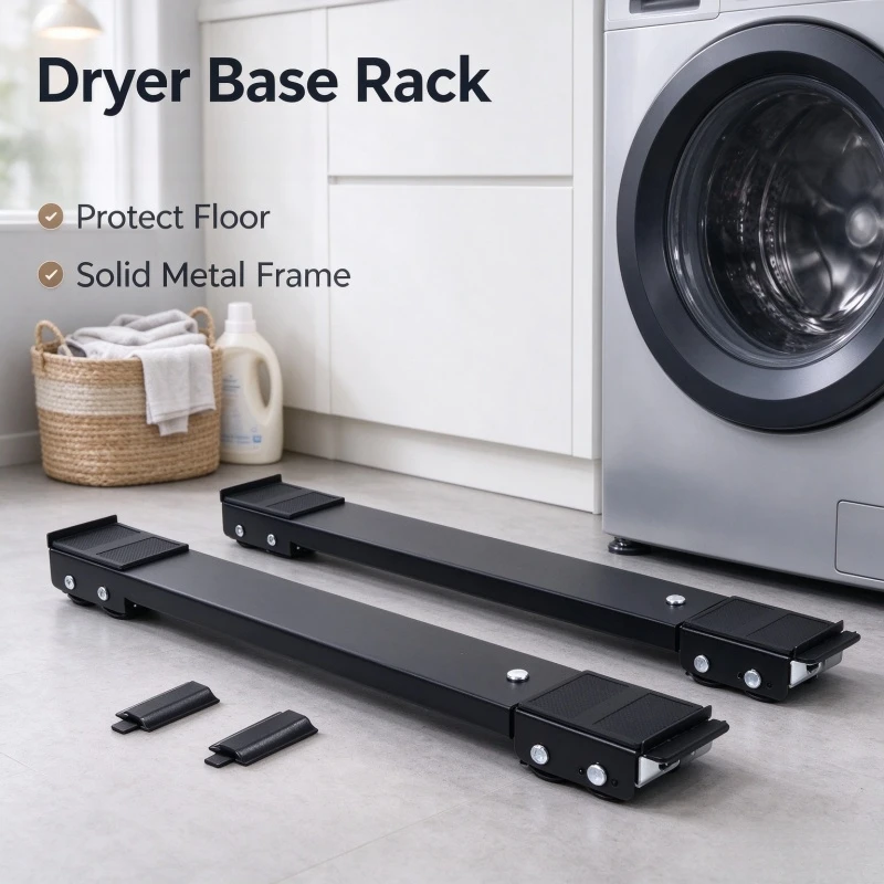 Stocking Stuffers Heavy-Duty Retractable Appliance Mobile Base, Anti-Vibration Silent Sliding Bracket, Universal Adjustable Stan