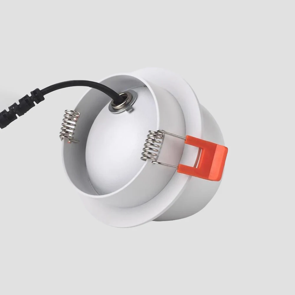 Embedded Dimmable COB LED Downlights 9W 12W 15W 20W 360° Rotation LED Ceiling Spot Lights AC85~265V Background Wall Lighting