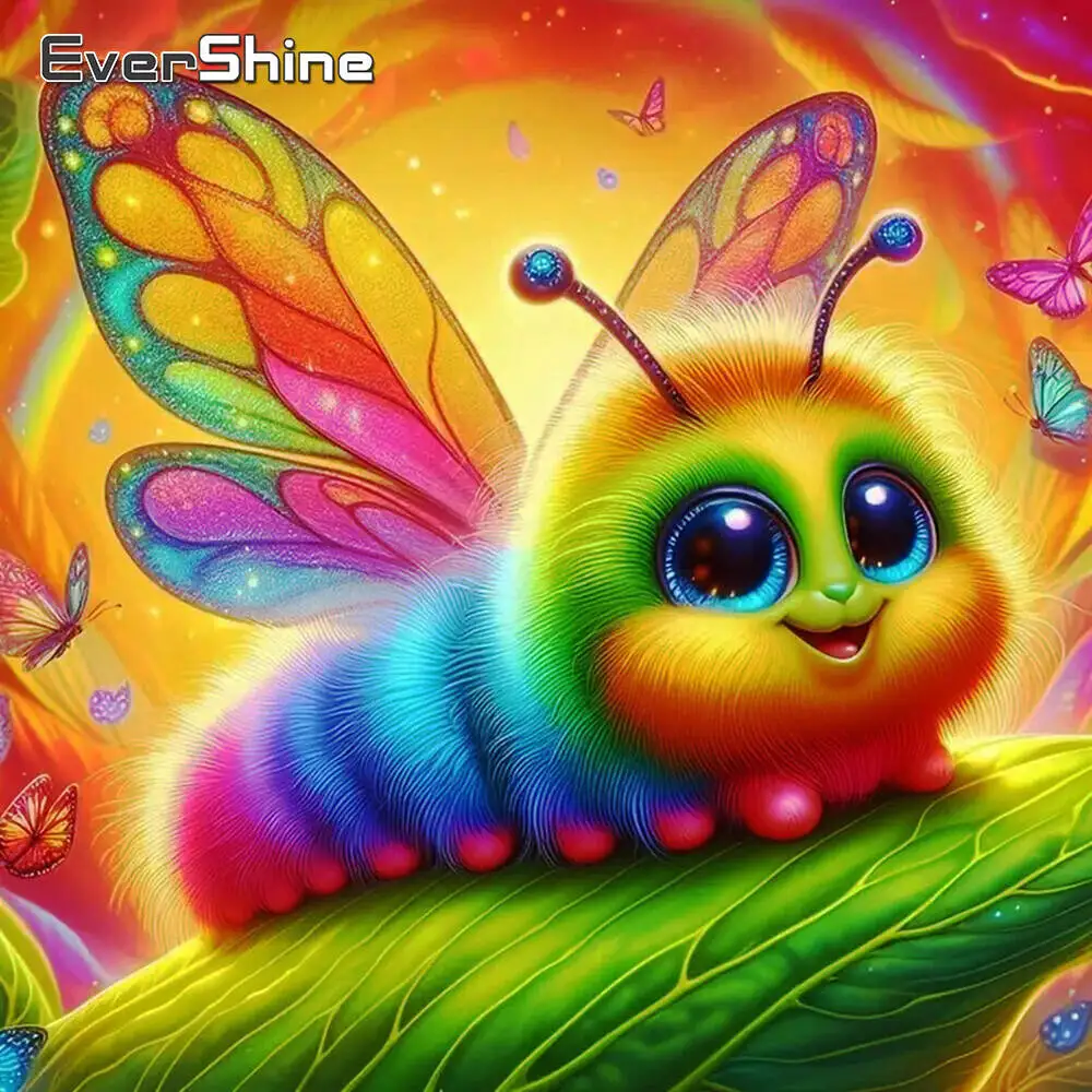 Evershine 5D DIY Diamant Malerei Schildkröte Tier Bild Strass Stickerei Schildkröte Handarbeiten Mosaik Cartoon Wand Dekor