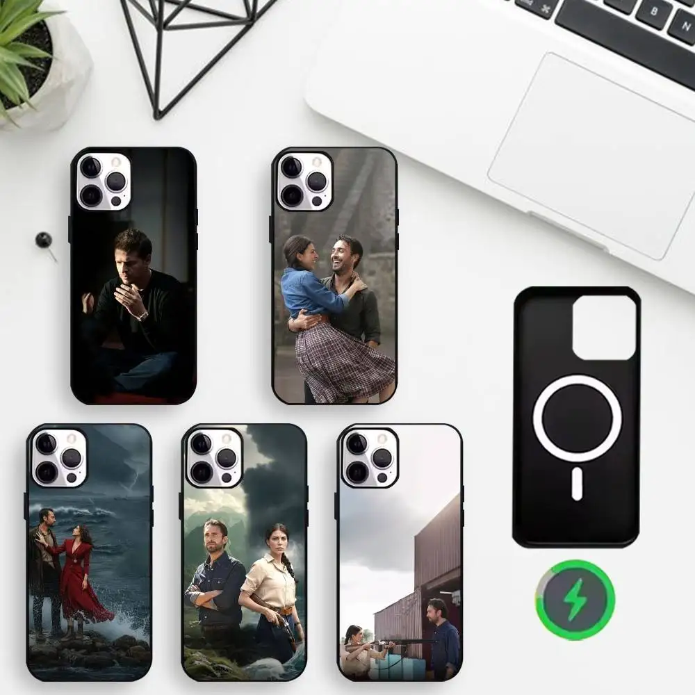 

Tasacak bu deniz Phone Case For iPhone17,16,15,14,13,12,11 Max Black Wireless Charging Protecitve Cover