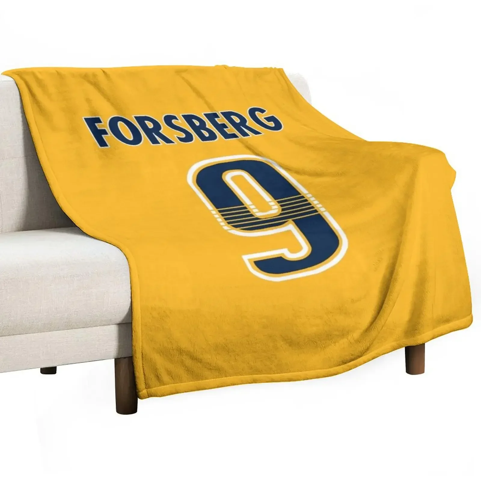 

Filip Forsberg Throw Blanket Bed for winter Designers Thins Blankets