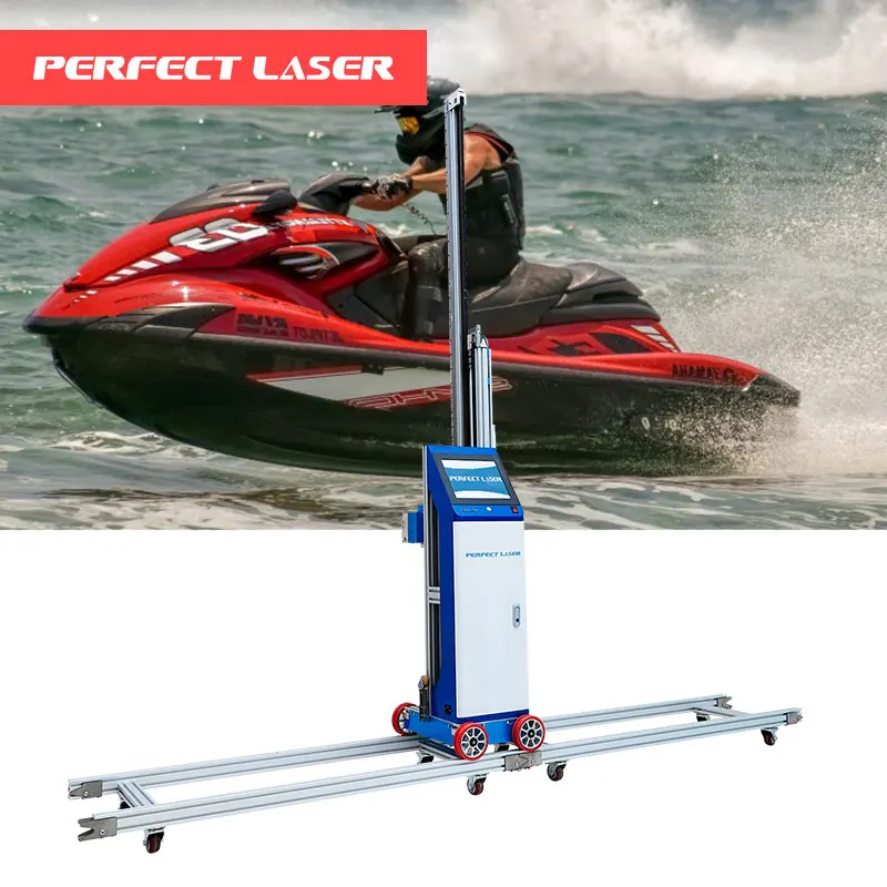 Perfect Laser- Ceramic Tile Glass Rice Paper Canvas Decoration Vertical Mural Vertical Automatic Painting Machine For Walls