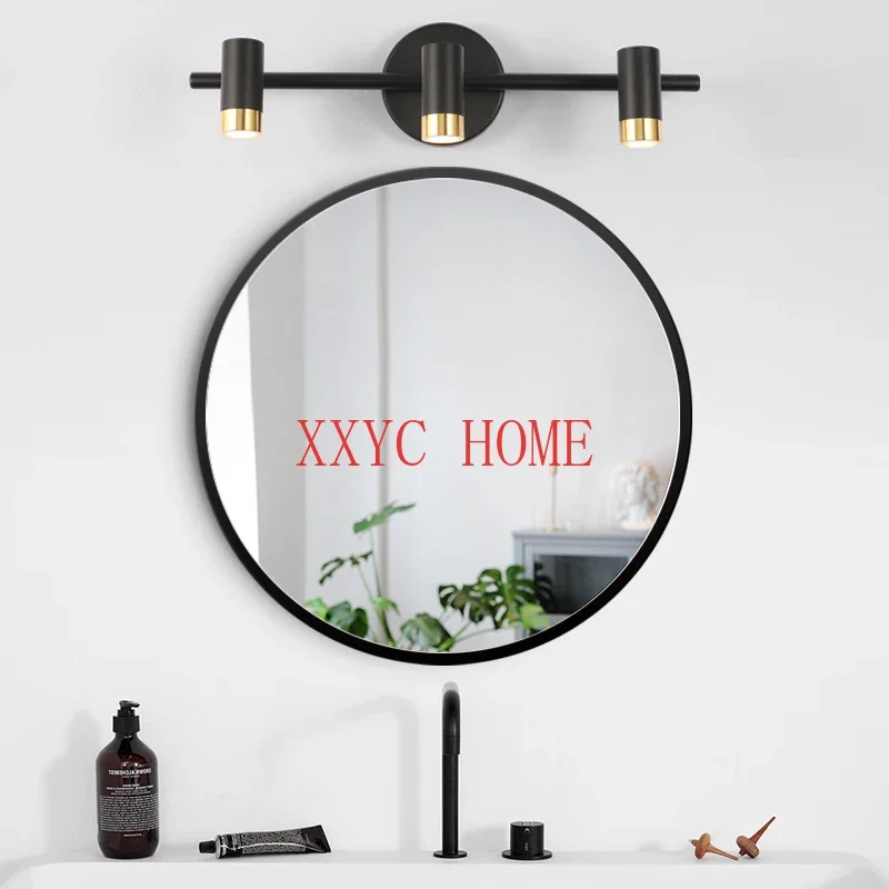 Mirror Front Lamp Led Bathroom Punch-Free Bathroom Mirror Cabinet Bathroom Special-Purpose Lamps Three-Head Wall Lamp