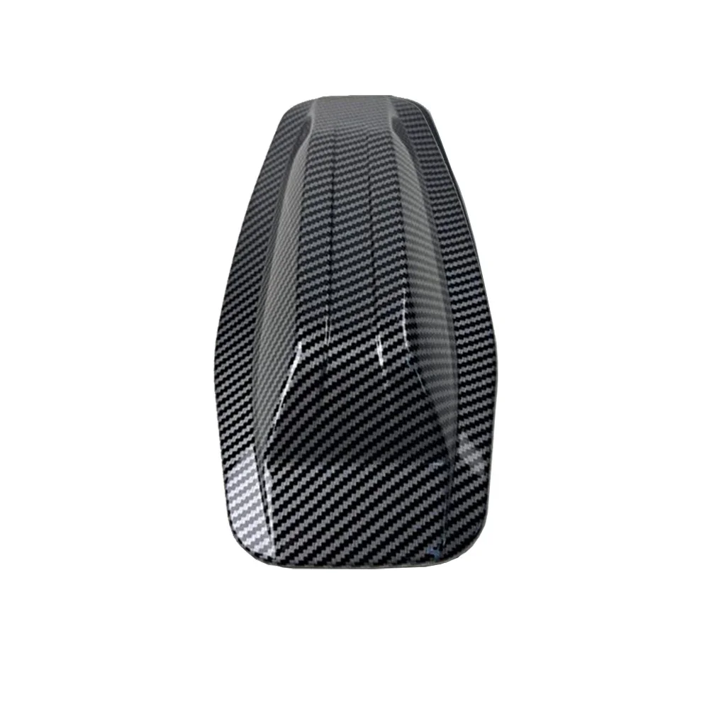 Glossy Black Carbon Pattern Shark Fin Antenna Cover Sticker For BMW U11 X1 U10 X2 2024 2025 G45 X3 2025 view 6