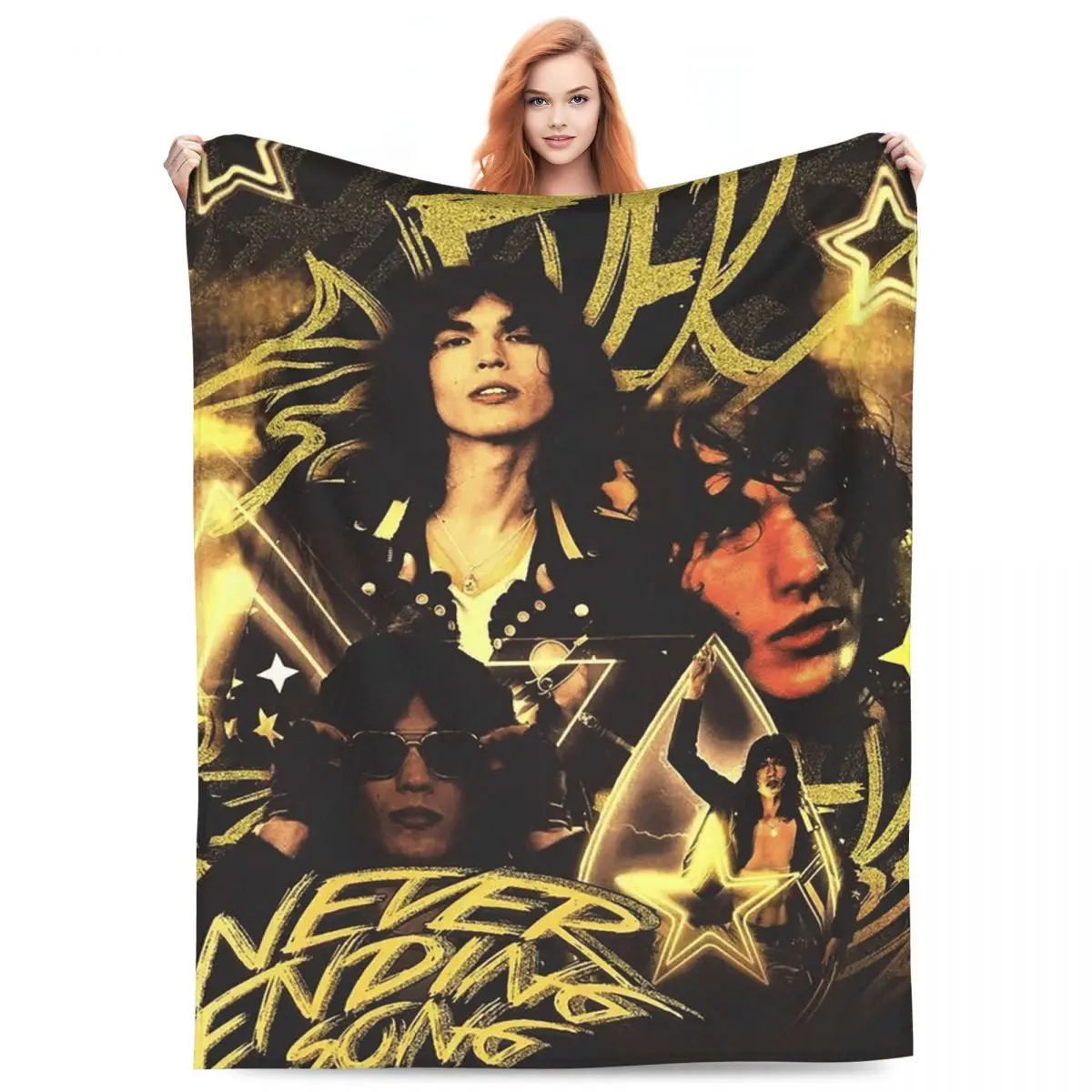 Conan Gray Poster Pop Singer Posters Blankets Flannel Sofa Throw Blanket Throw Blankets for Home Bedroom Travel Throws Bedspread