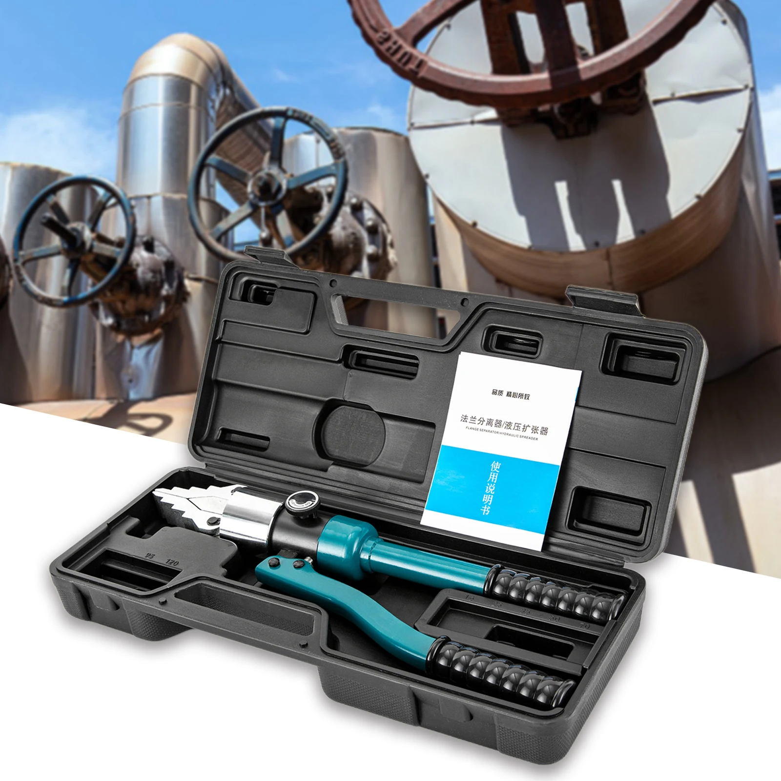 Outil d'épandage Durable, pompe hydraulique, pince en acier allié, pression 1066 Pa, propagation de 1.18 pouces, facile à utiliser, Portable avec