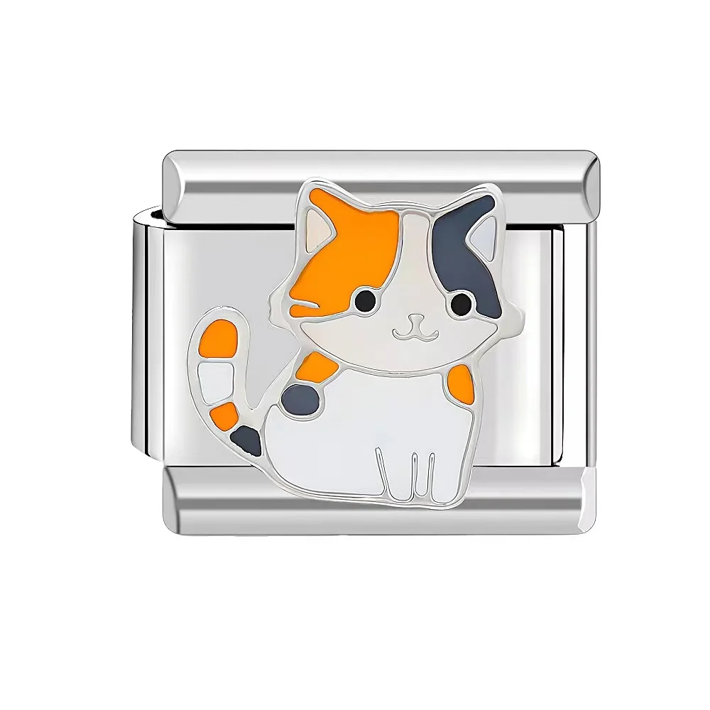 Italian Charm Stainless Steel Bracelet 9mm Diy Y2k Mix Series