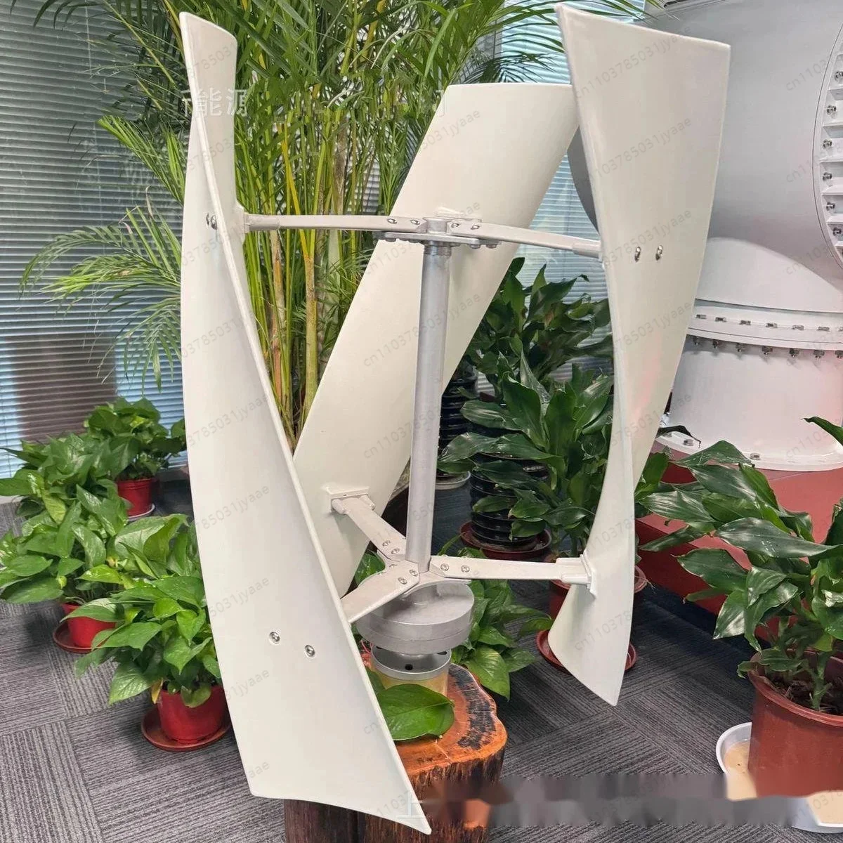 12V 24V 100W Vertical Axis Wind Turbine, Magnetic Levitation Wind Turbine Breeze Start