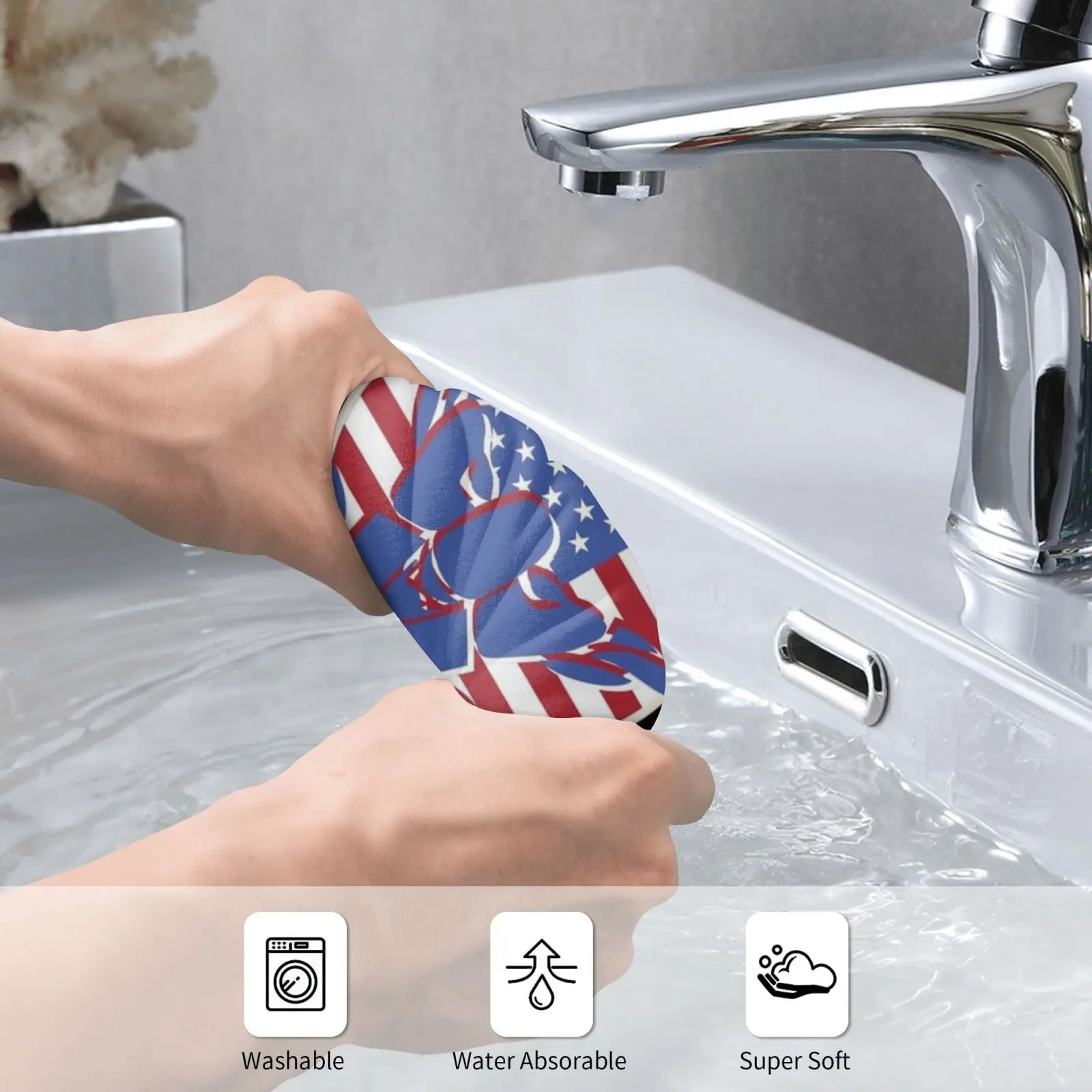 Swimmer Swimming American Flag Patriotic Sport Gift Bath Towel Beach Cushion Swimming Swim Sports