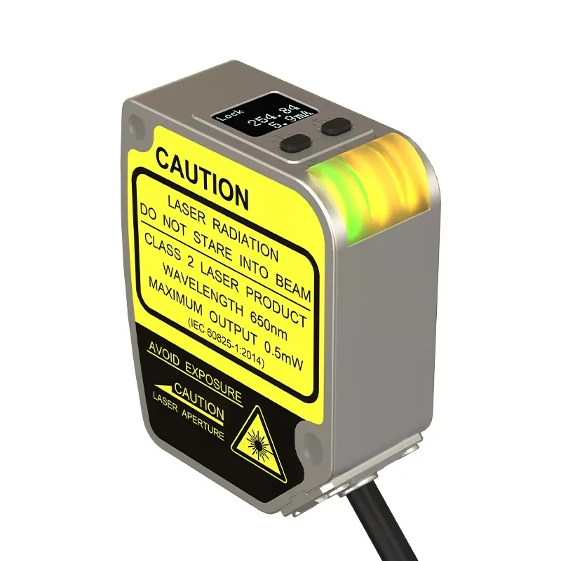FSD11-85-AA-M High Accuracy OLED Laser Displacement Distance Sensor 4-20mA Analog 0.01mm Measuring Range Linear Position