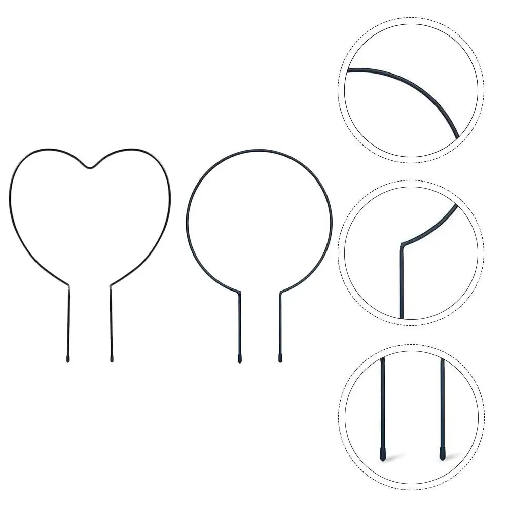 2pcs Plant Climbing Support Iron Garden Trellis Flower Support Rack Reusable Planter St Flower Rack Tomato Pepper