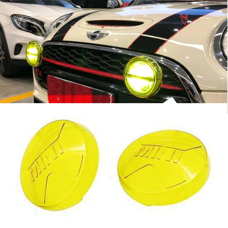 

Rally Auxiliary LED Light Cap Front Bumper Car Accessorries Cover for MINI COOPER R56 R55 R57 R58 R59 R60 R61 F54 F55 F56 F57