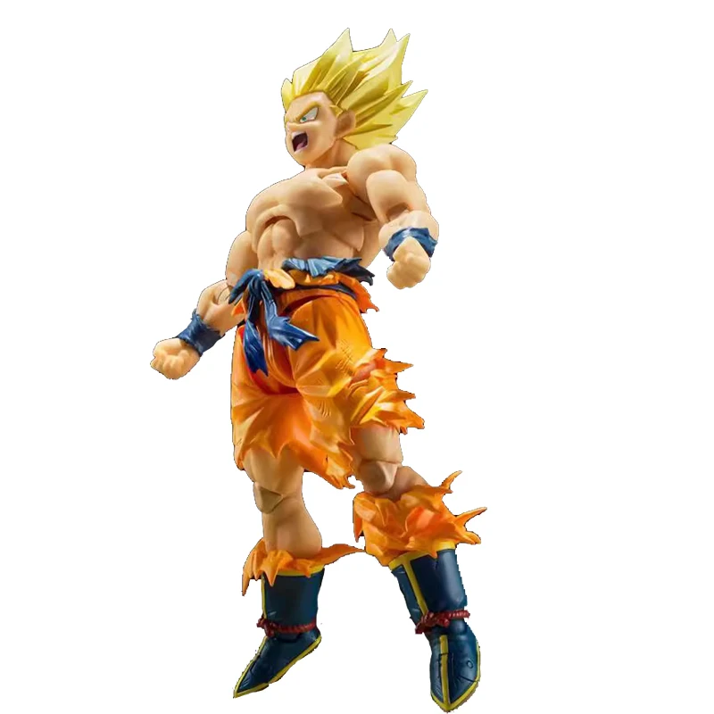 Shf Dragon Ball Z Son Goku Legendarische Actie Figuur Pvc Beweegbare Collectie Anime Super Saiyan Kakarotto Beeldje Model Speelgoed 17Cm - afbeelding 2