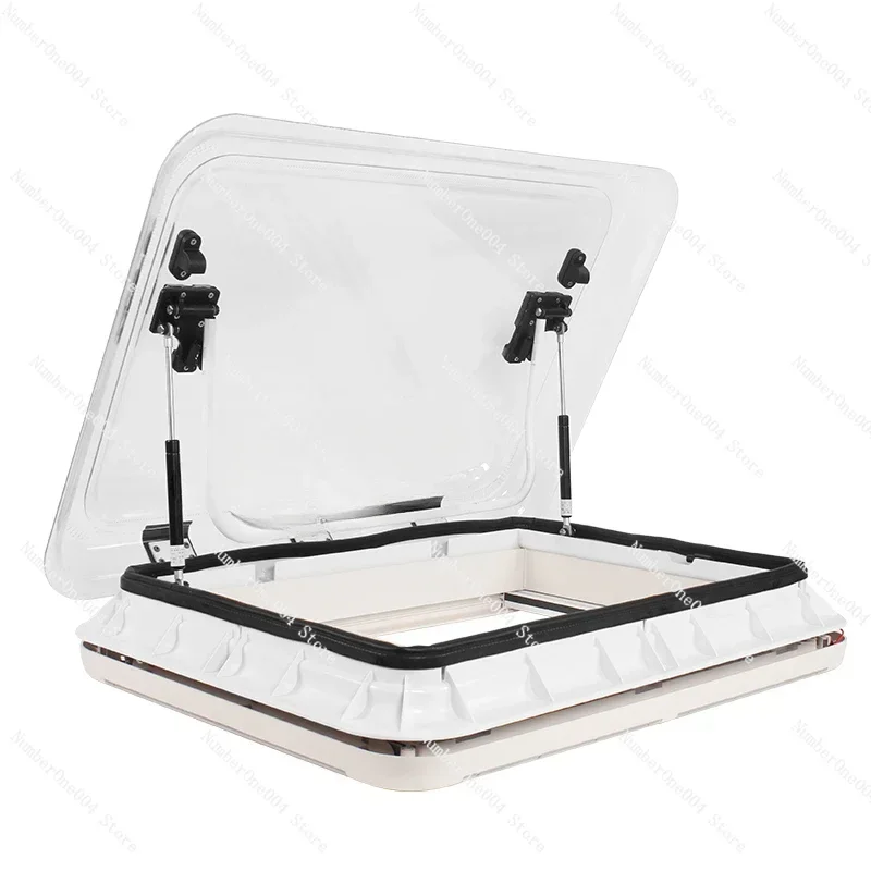 

modification accessories sunroof acrylic transparent with lamp mosquito-proof shading bed car Datong original ventilation window