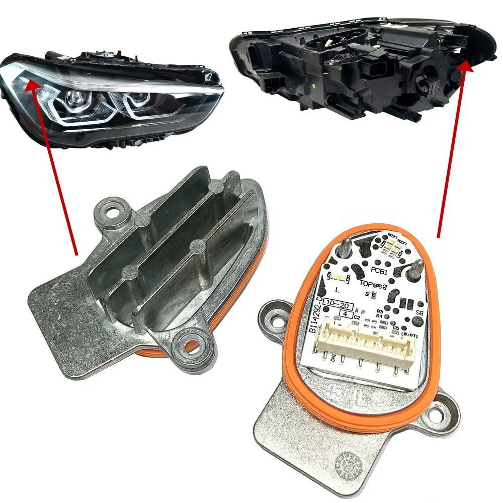 

New Parts 63119477821 L Or 63119477822 R For 15-22 BMW X1 F48 F49 LCI LED Headlight Turn Signal Yellow Light Module Non Original