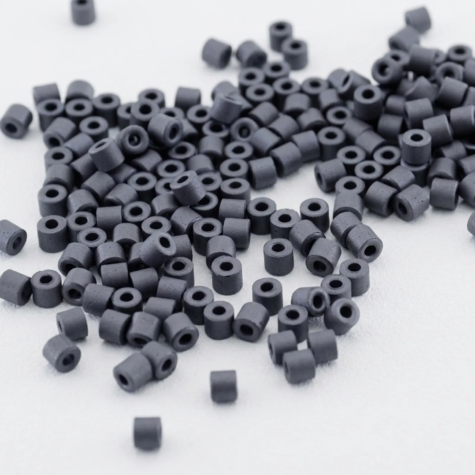 for emi Filter Ring Black Ferrite Beads High Quality Hollow Beads Nickel-zinc Through Solder 100 Pieces Air Conditioner