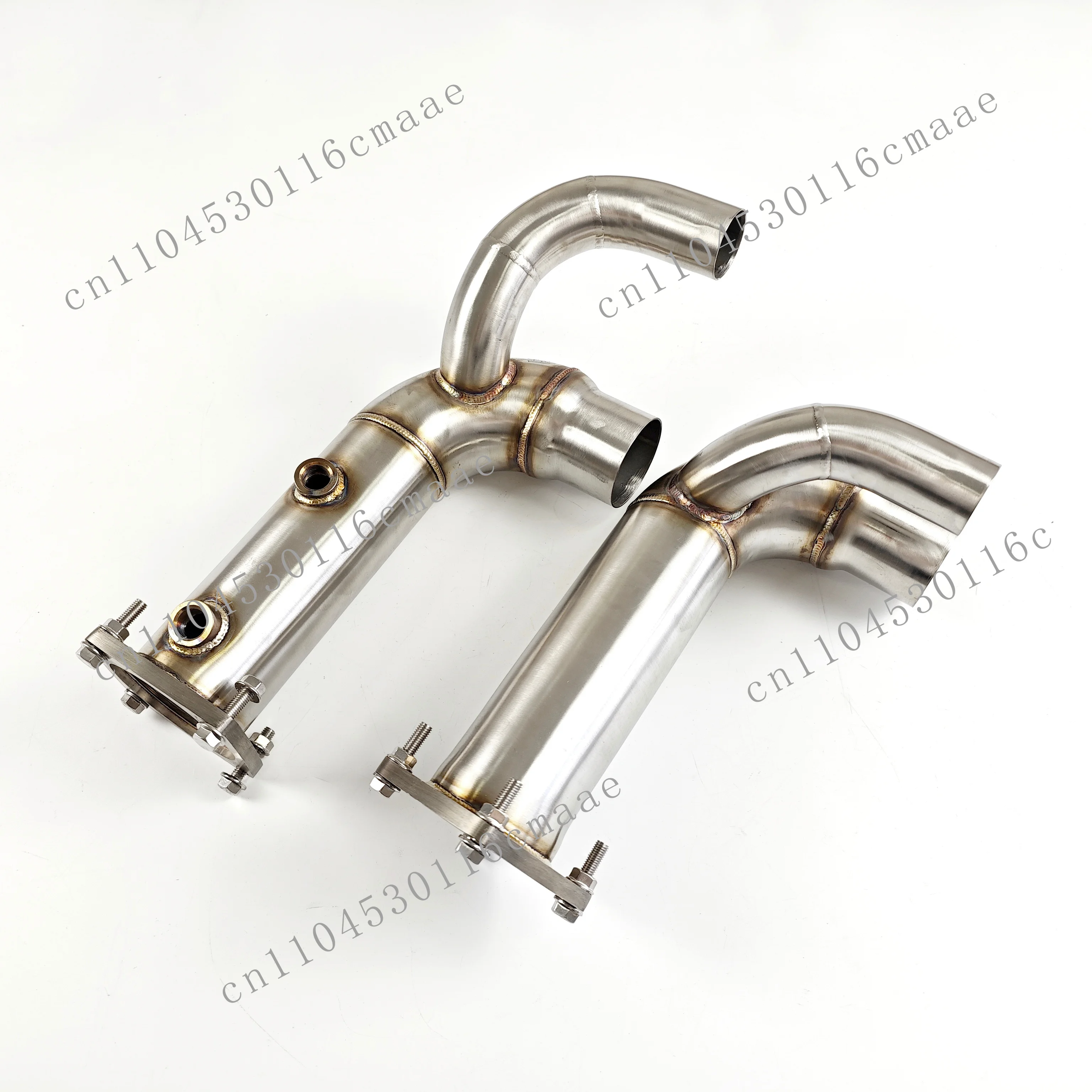 991.2 3.0T Sports Exhaust Downspout Racing Downspout